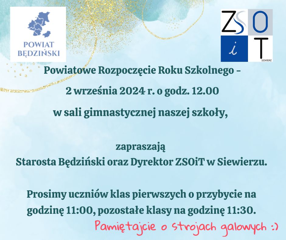 Rozpoczęcie 2024/25